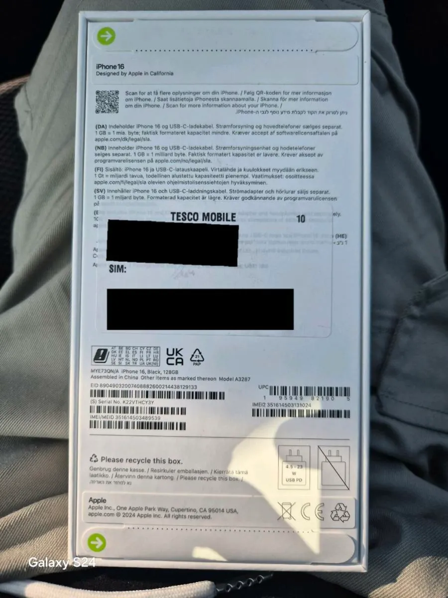 Iphone 16 128gb Black - Image 2