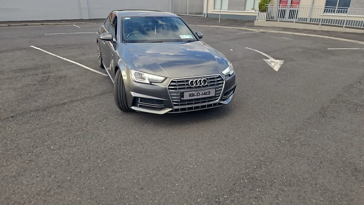 2018 S-Line Audi A4 (CAR IS NOT DAMAGED) - Image 1