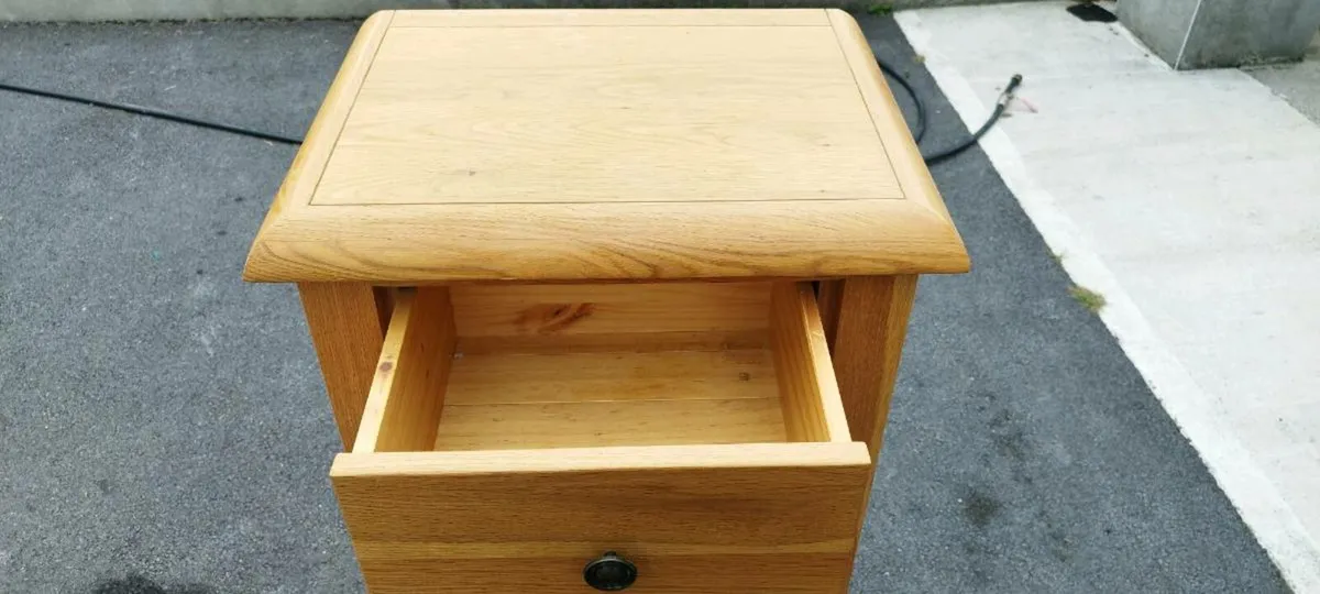 Tall 5 drawer solid wood locker - Image 3