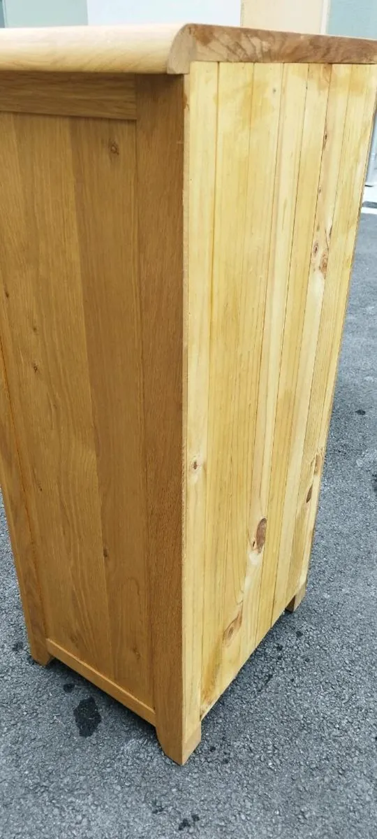 Tall 5 drawer solid wood locker - Image 4