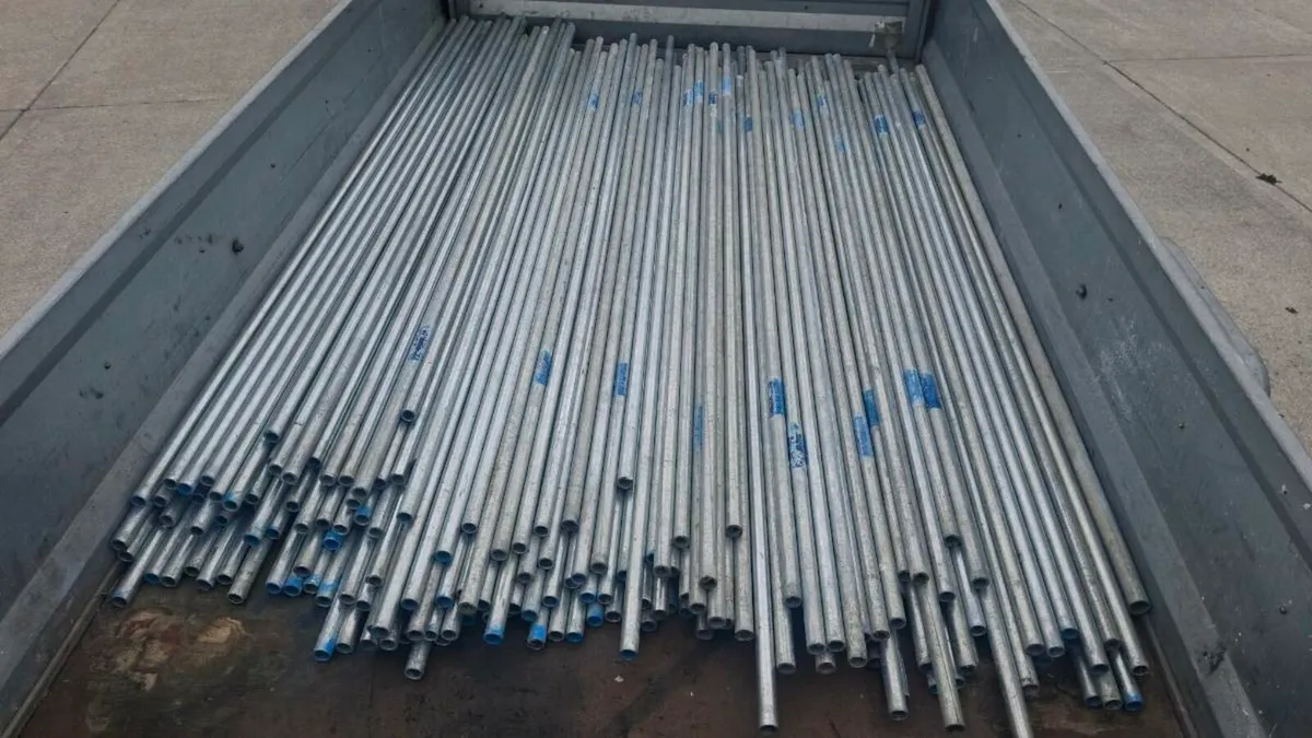 Job lot of steel tubes - Image 1