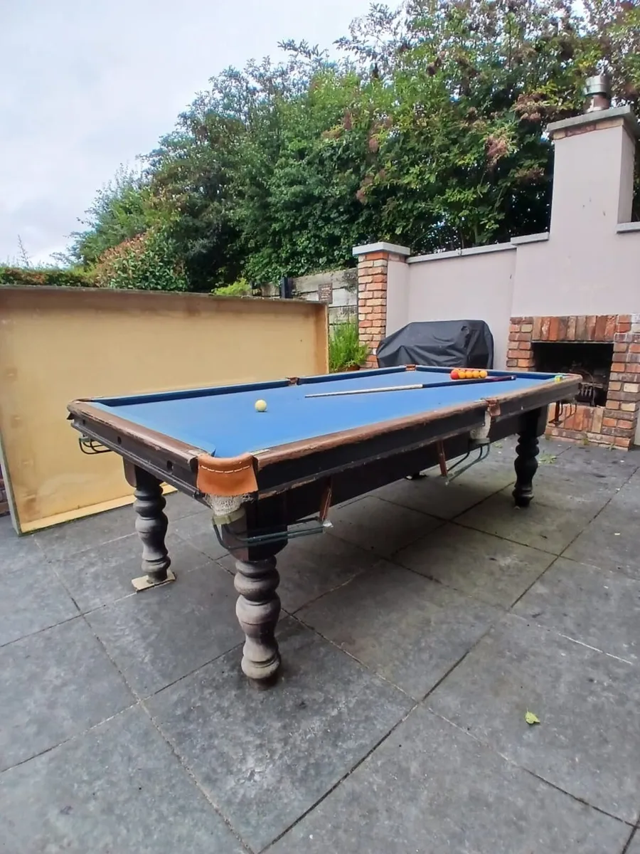 8ft x 4ft Billiard/ Pool table - Image 2