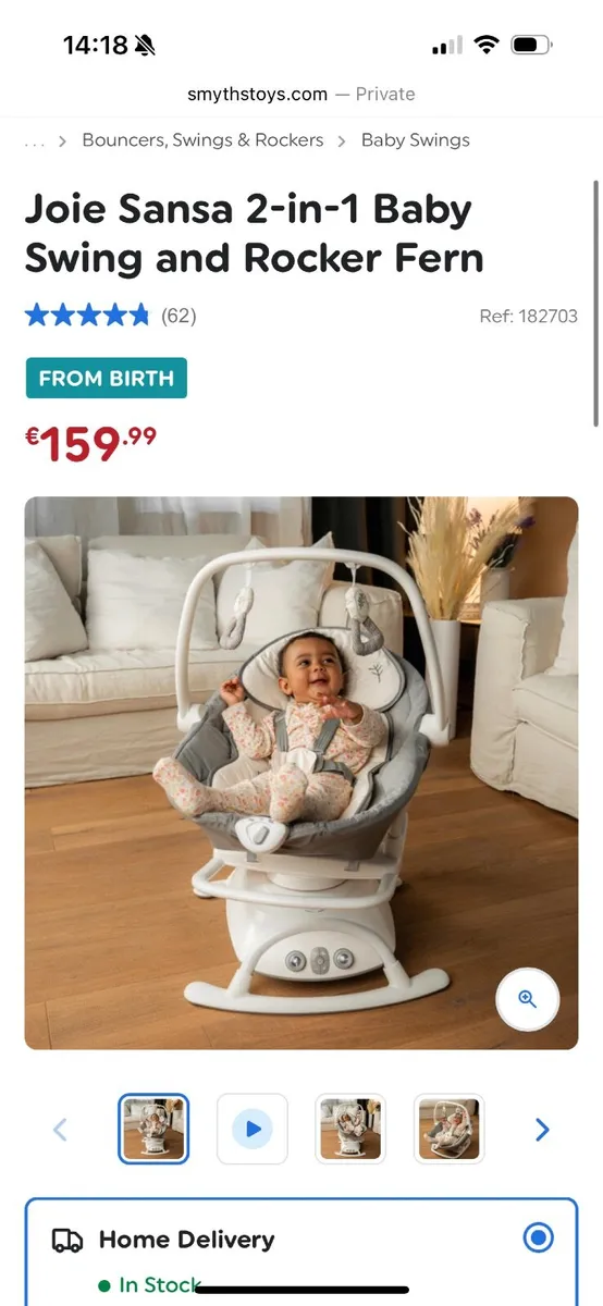 Baby swing - Image 3