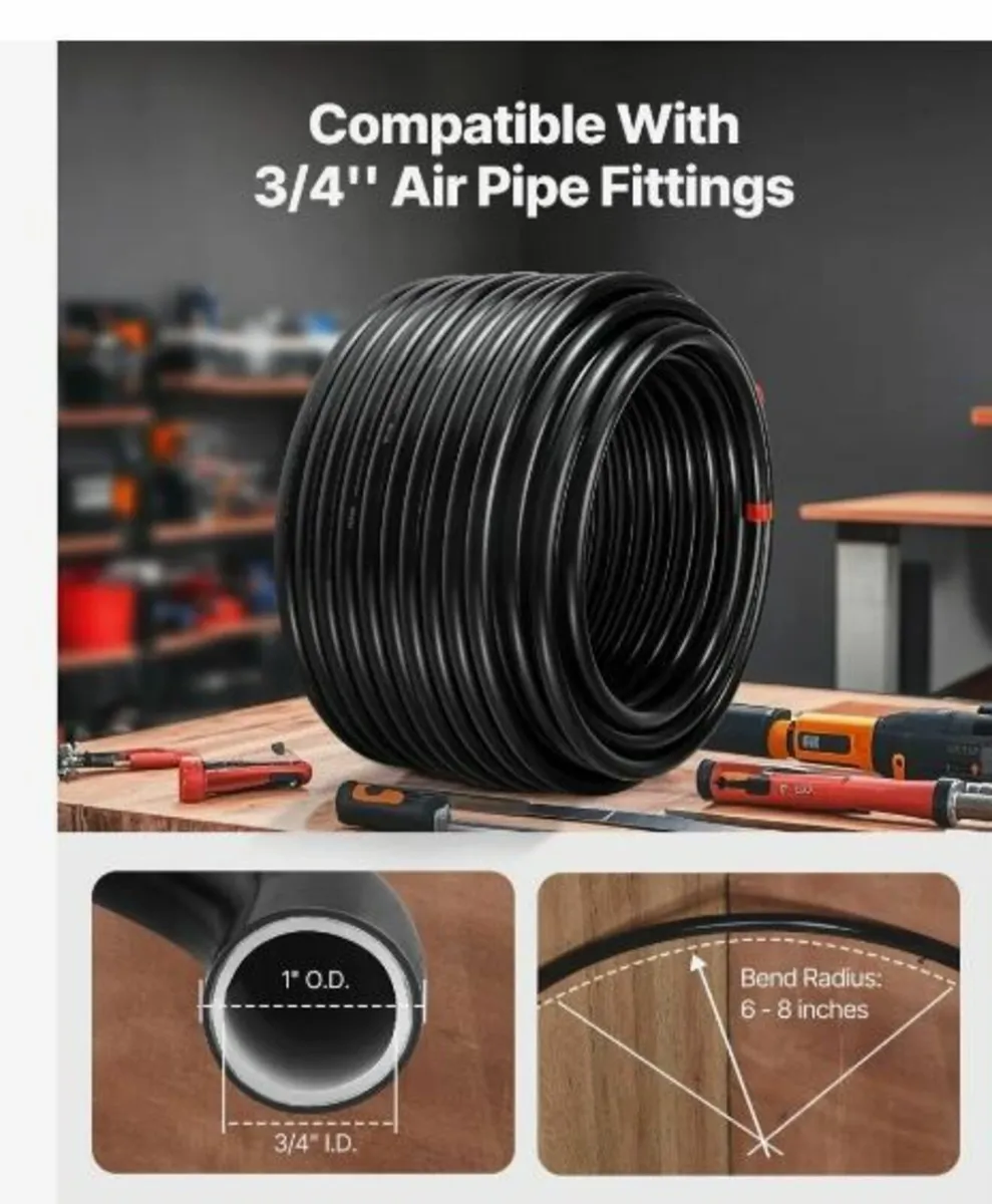 Air Compressor Line Kit 3/4'' x 200FT - Image 3