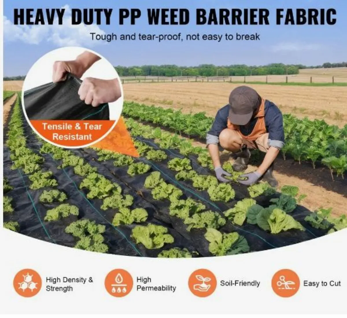 Weed Barrier Landscape Fabric - Image 2