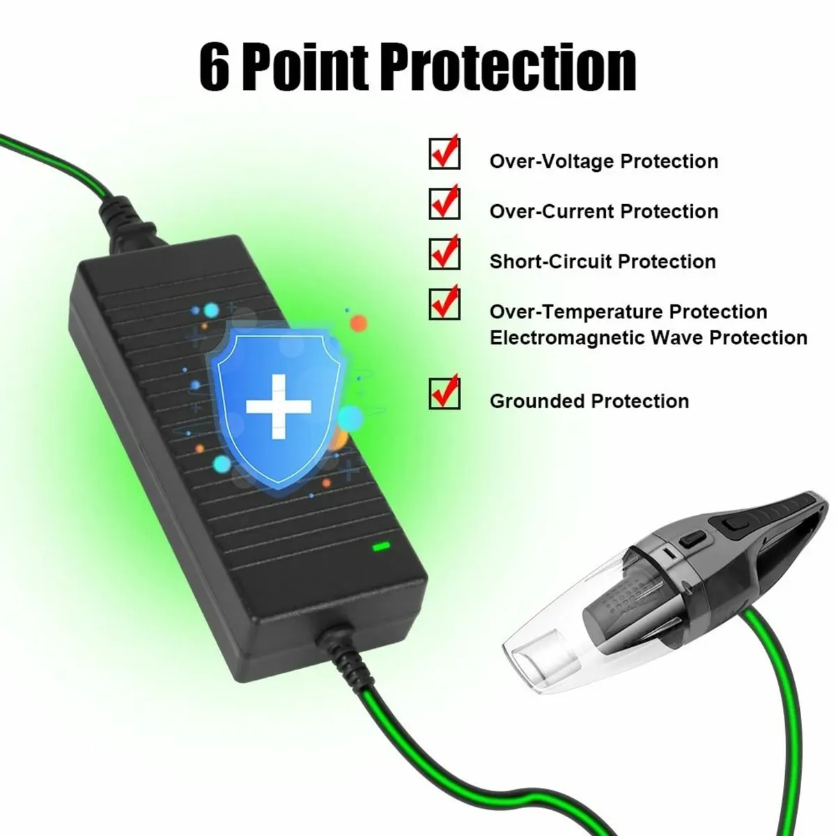 15A DC Power Supply Adapter for LED Strip Lights - Image 2