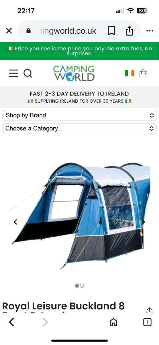 Tent extension - Image 1