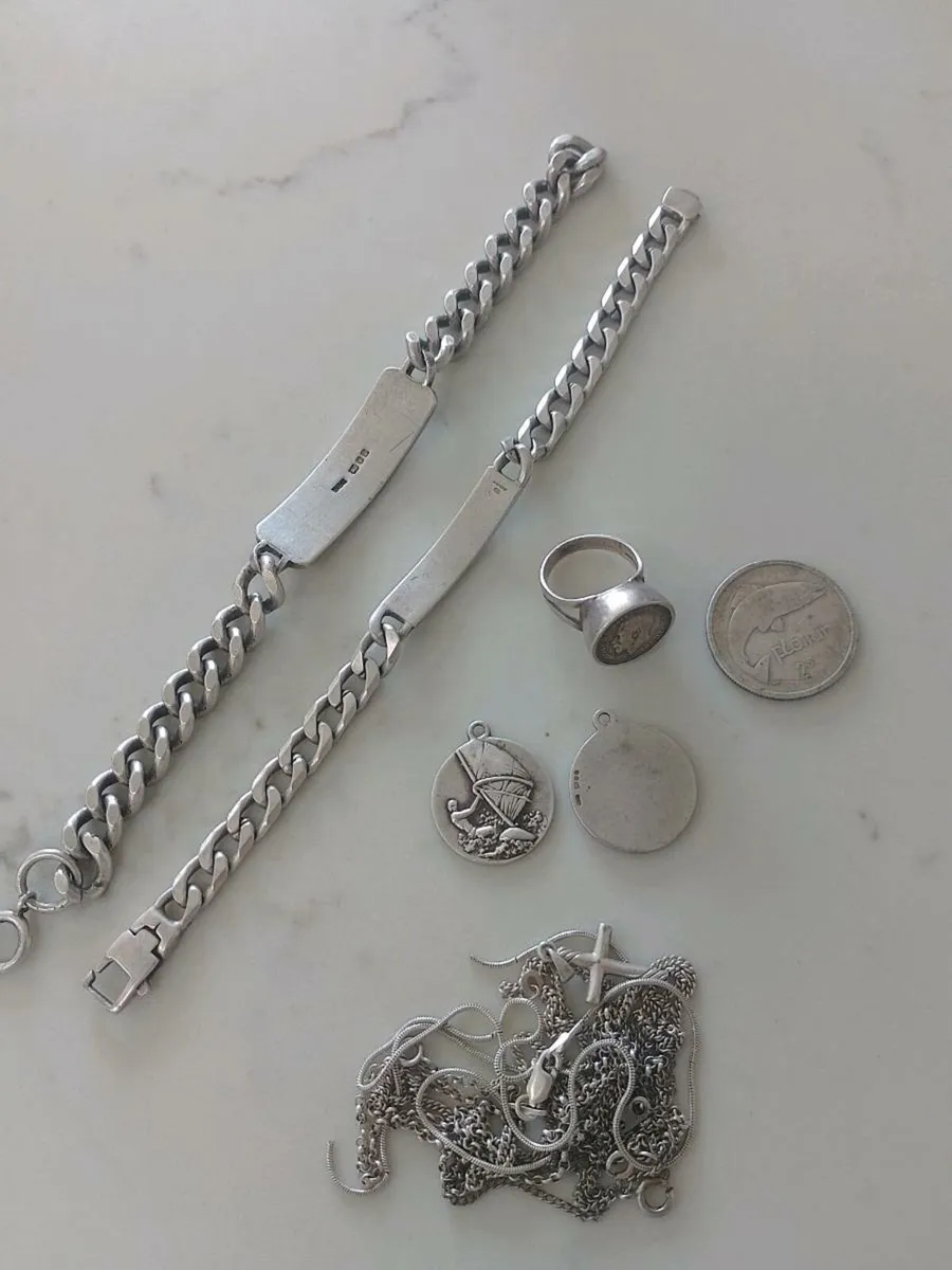 Silver jewellery joblot - Image 1