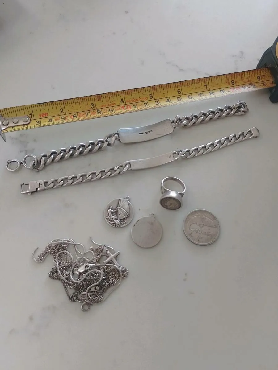 Silver jewellery joblot - Image 2