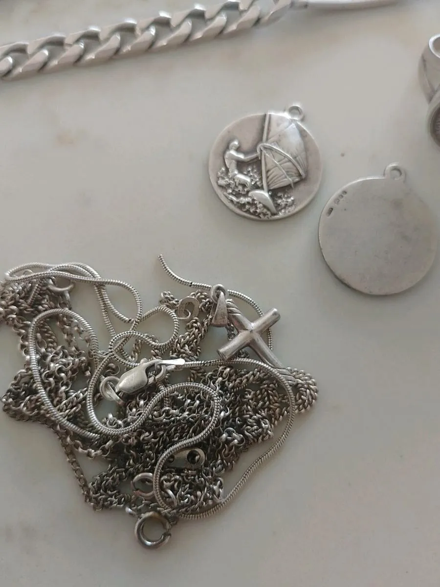 Silver jewellery joblot - Image 3