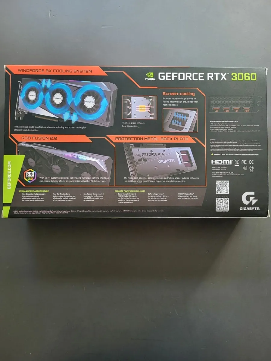 GIGABYTE RTX 3060 GeForce NVIDIA - Image 2