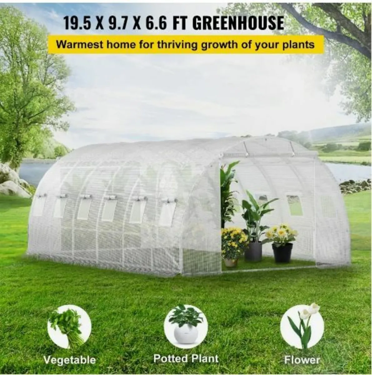 Walk-in Tunnel Greenhouse - Image 2