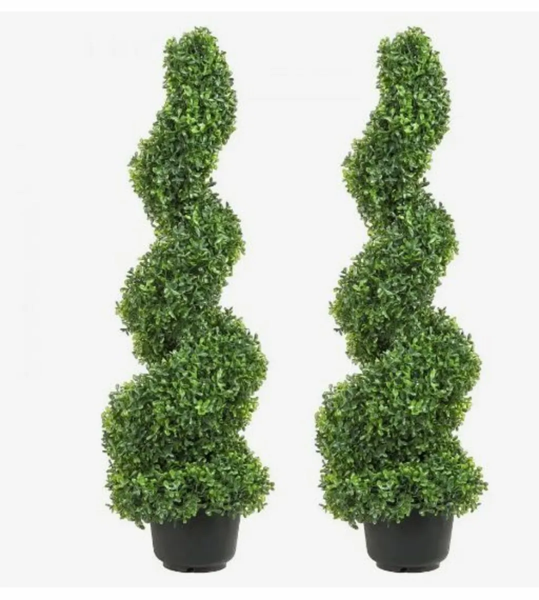 Artificial Topiaries Boxwood Trees, - Image 1