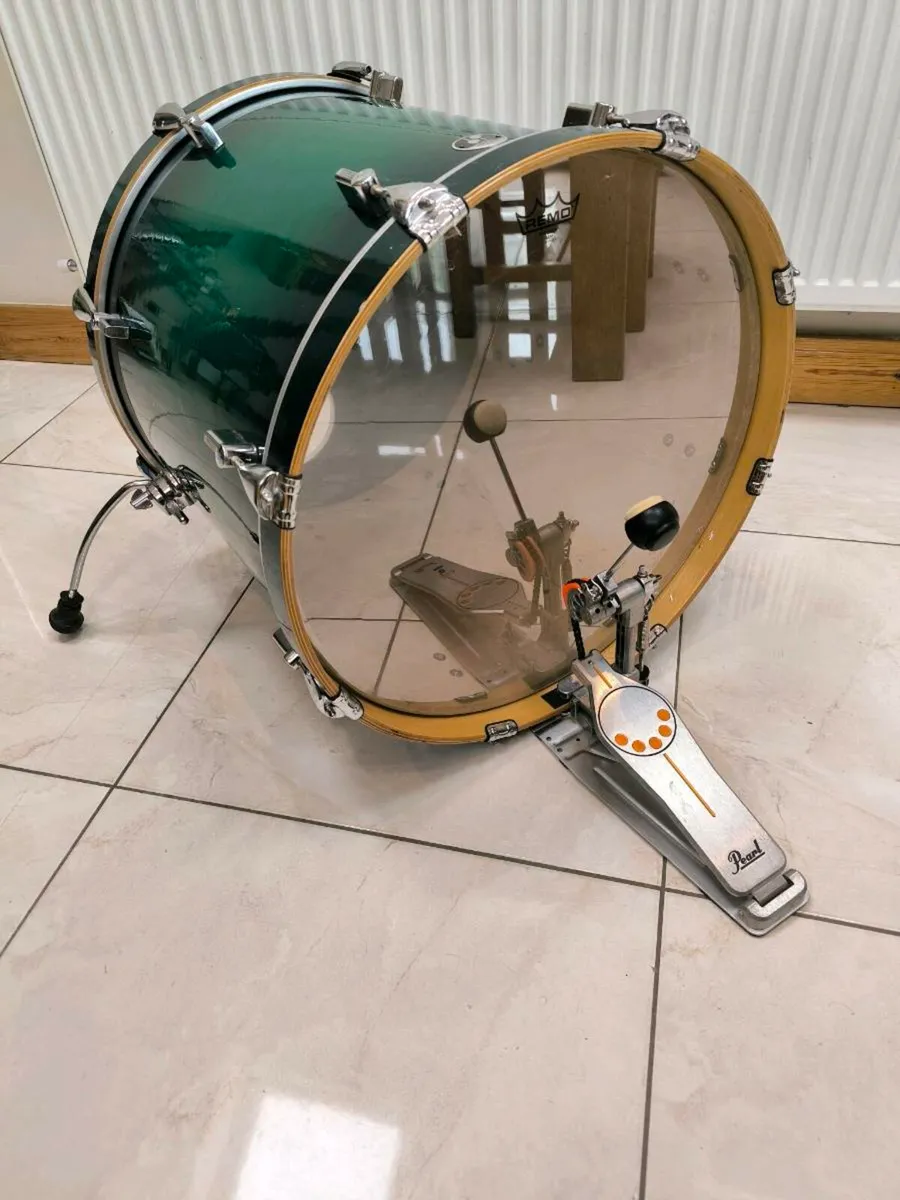 SONOR Bass Drum with PEARL Pedal - Image 2