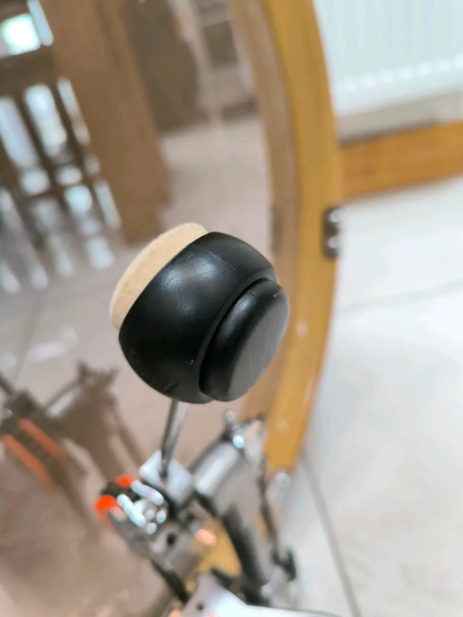 SONOR Bass Drum with PEARL Pedal - Image 4