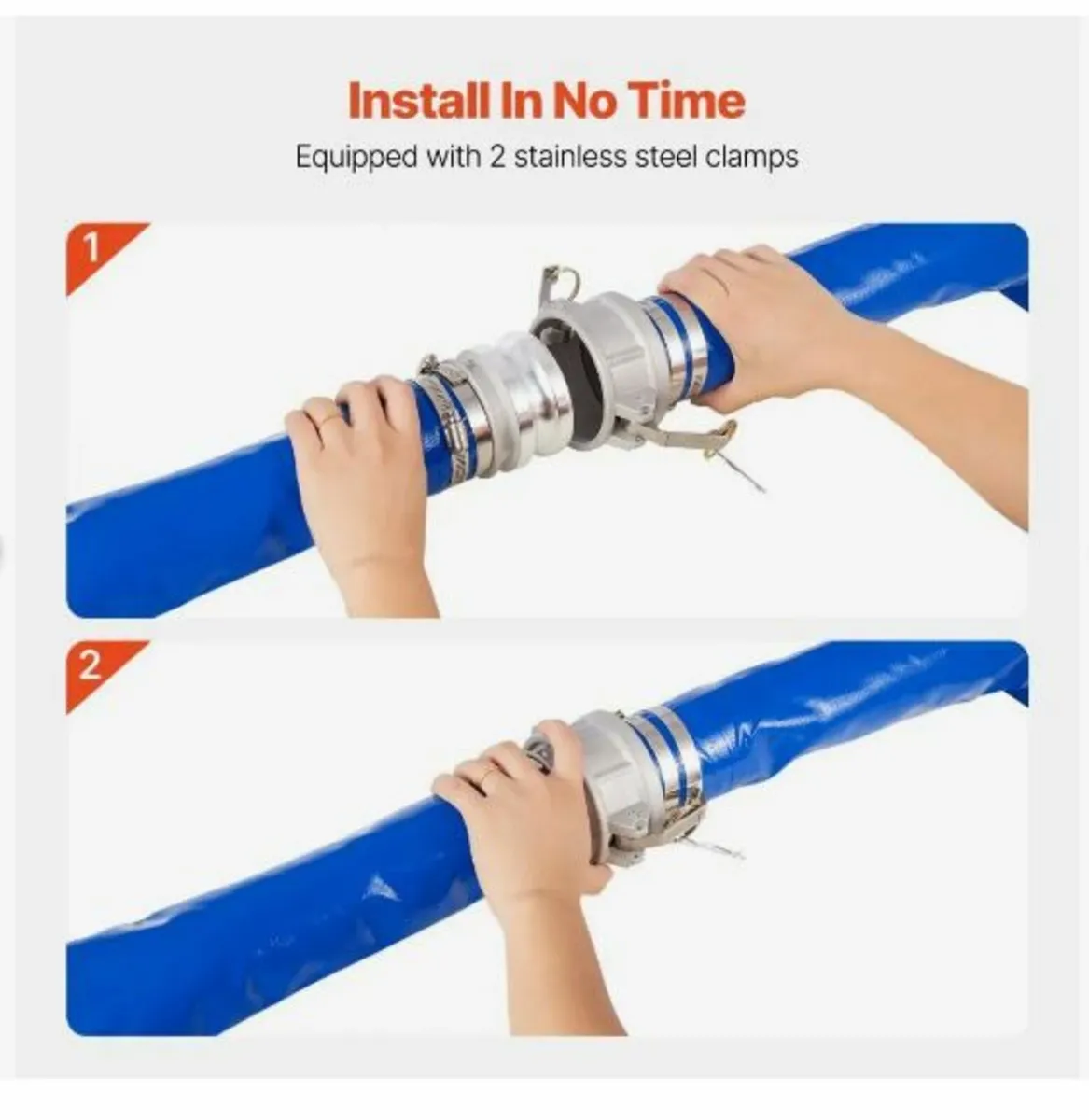 Backwash Hose 3 in x 50 ft - Image 4