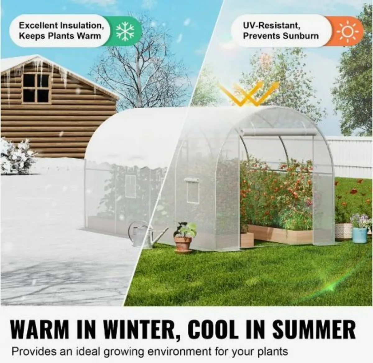 Walk-in Tunnel Greenhouse - Image 4