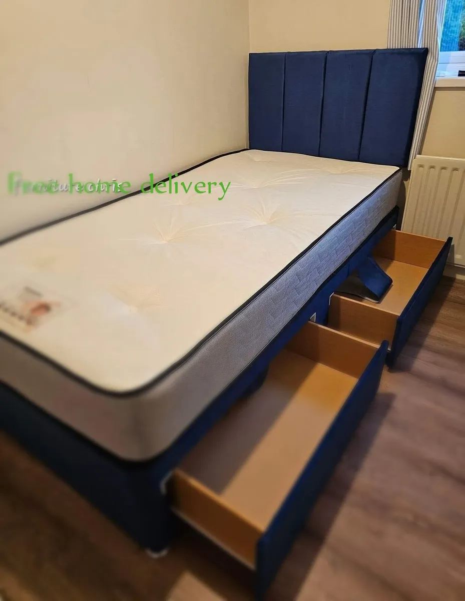 Brand new beds with or without mattress, all sizes - Image 1