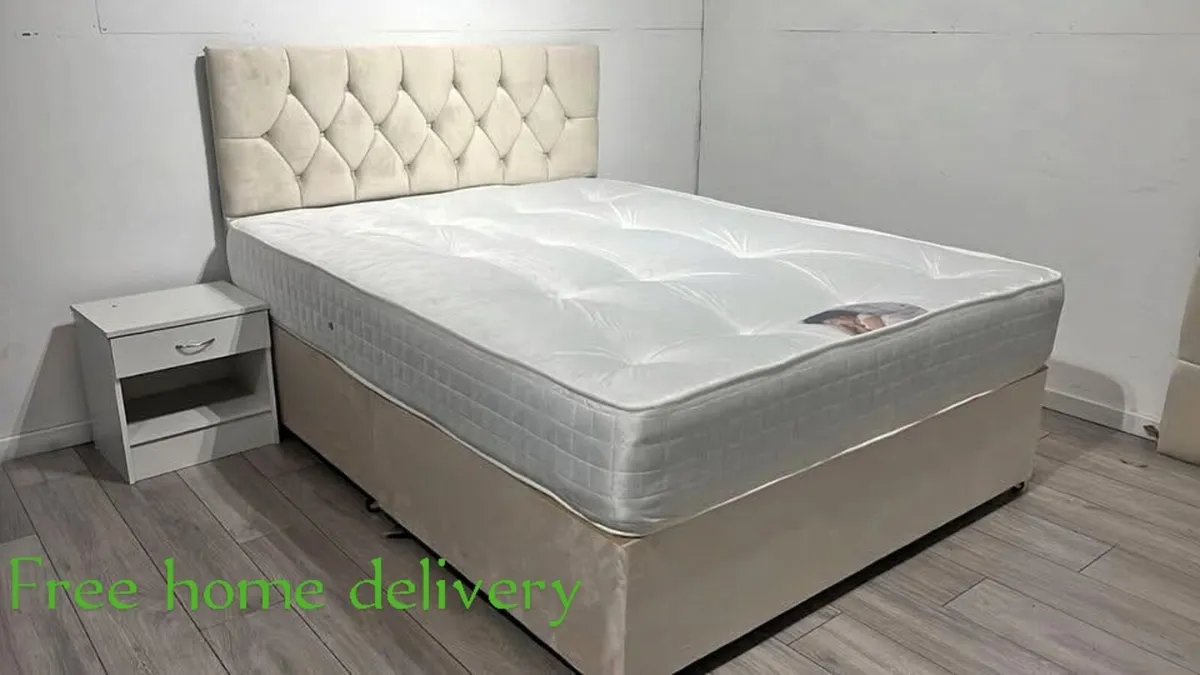 Brand new beds with or without mattress, all sizes - Image 2