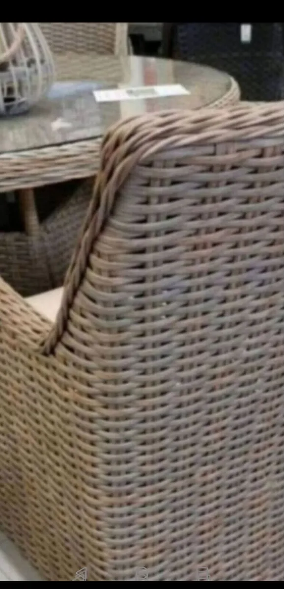 **CLEARANCE** Brand New Basket Rattan 6 Seater - Image 2