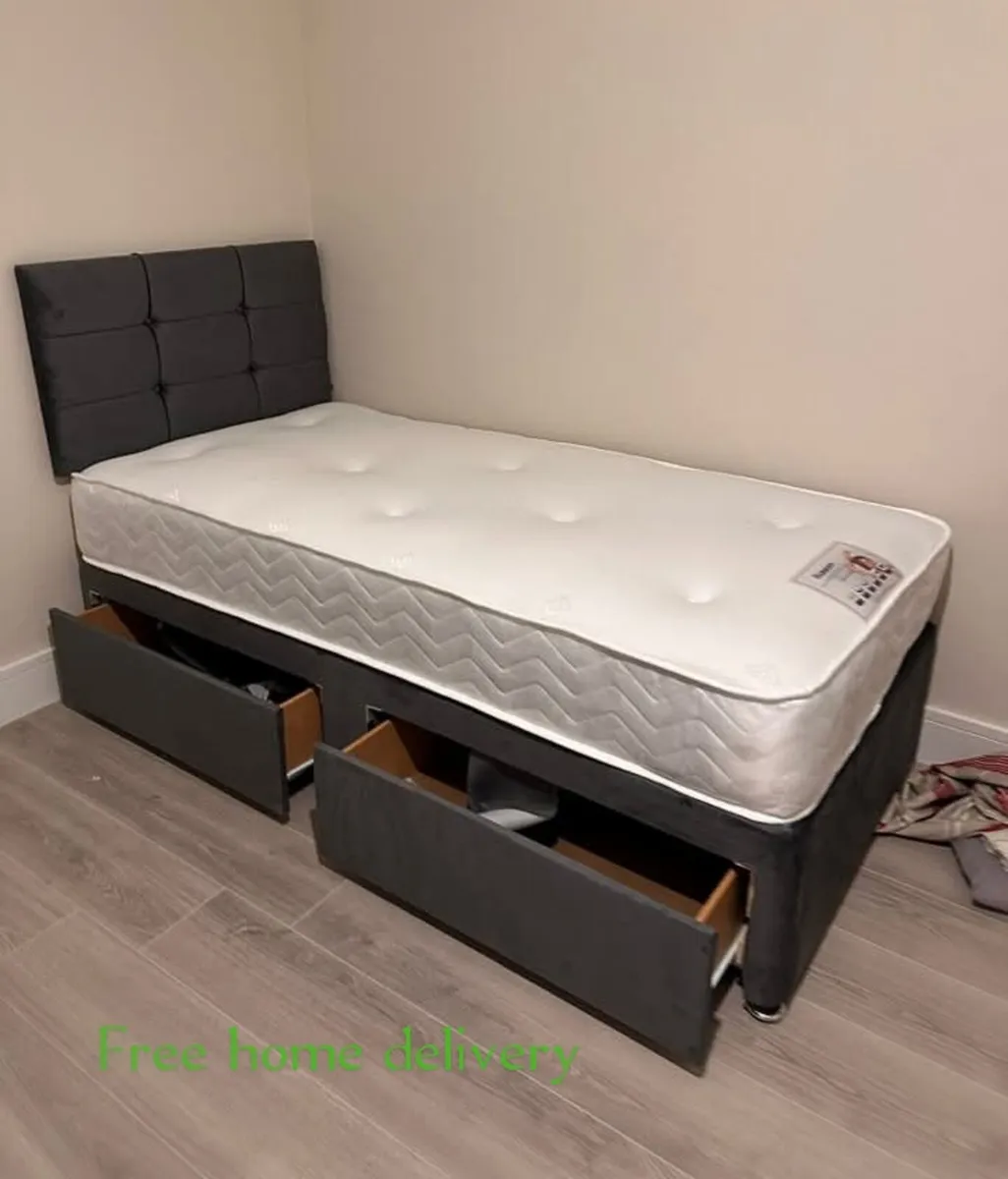 New beds for sale with or without mattress, all si