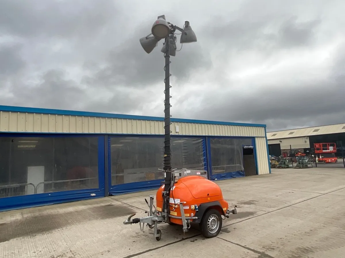 TCP ECOLITE SINGLE AXLE FAST TOW LIGHTING TOWER - Image 2