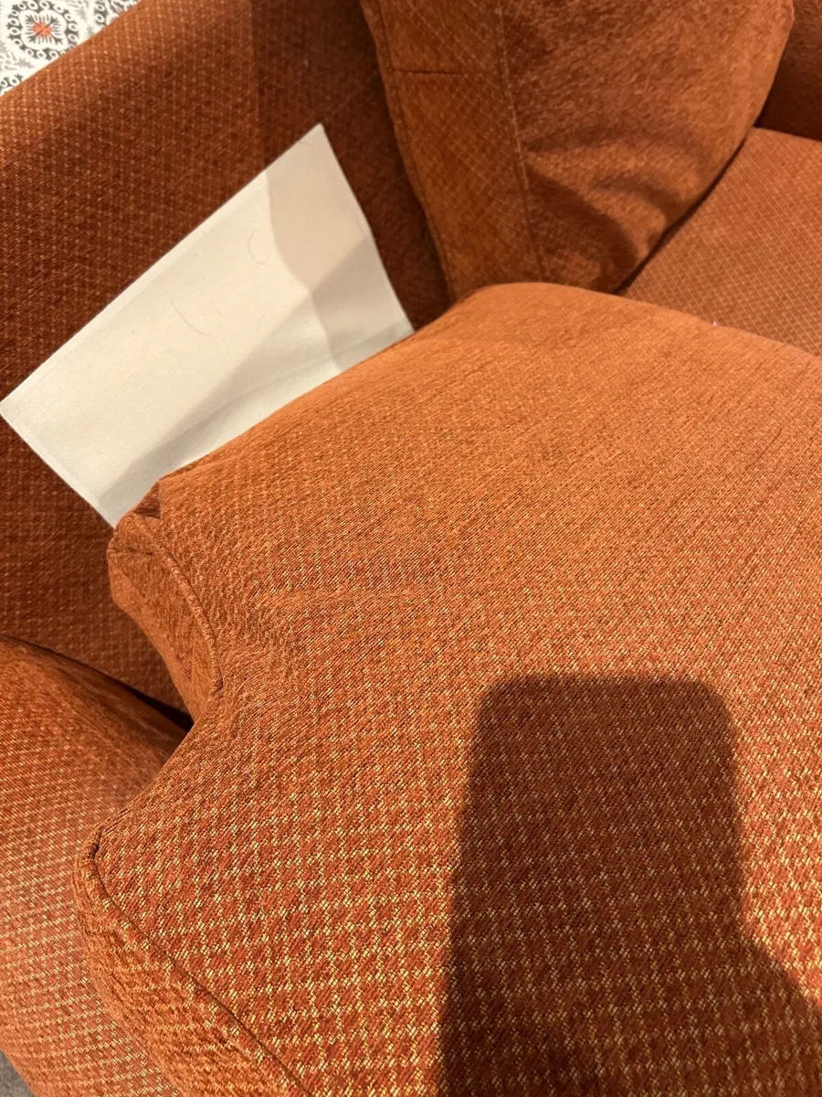 Marks & Spencer Terracotta 2 seater Sofa - Image 2