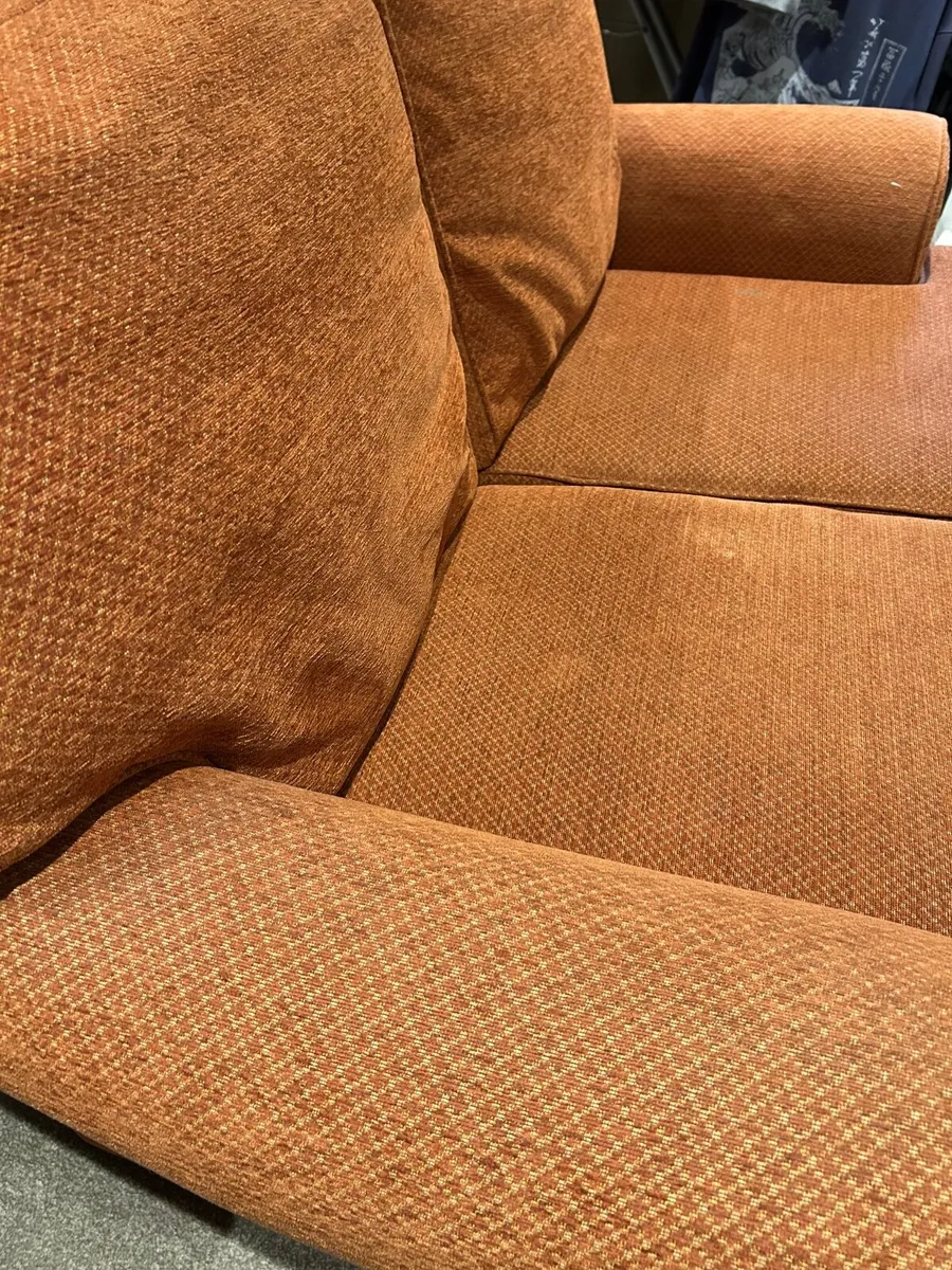 Marks & Spencer Terracotta 2 seater Sofa - Image 4