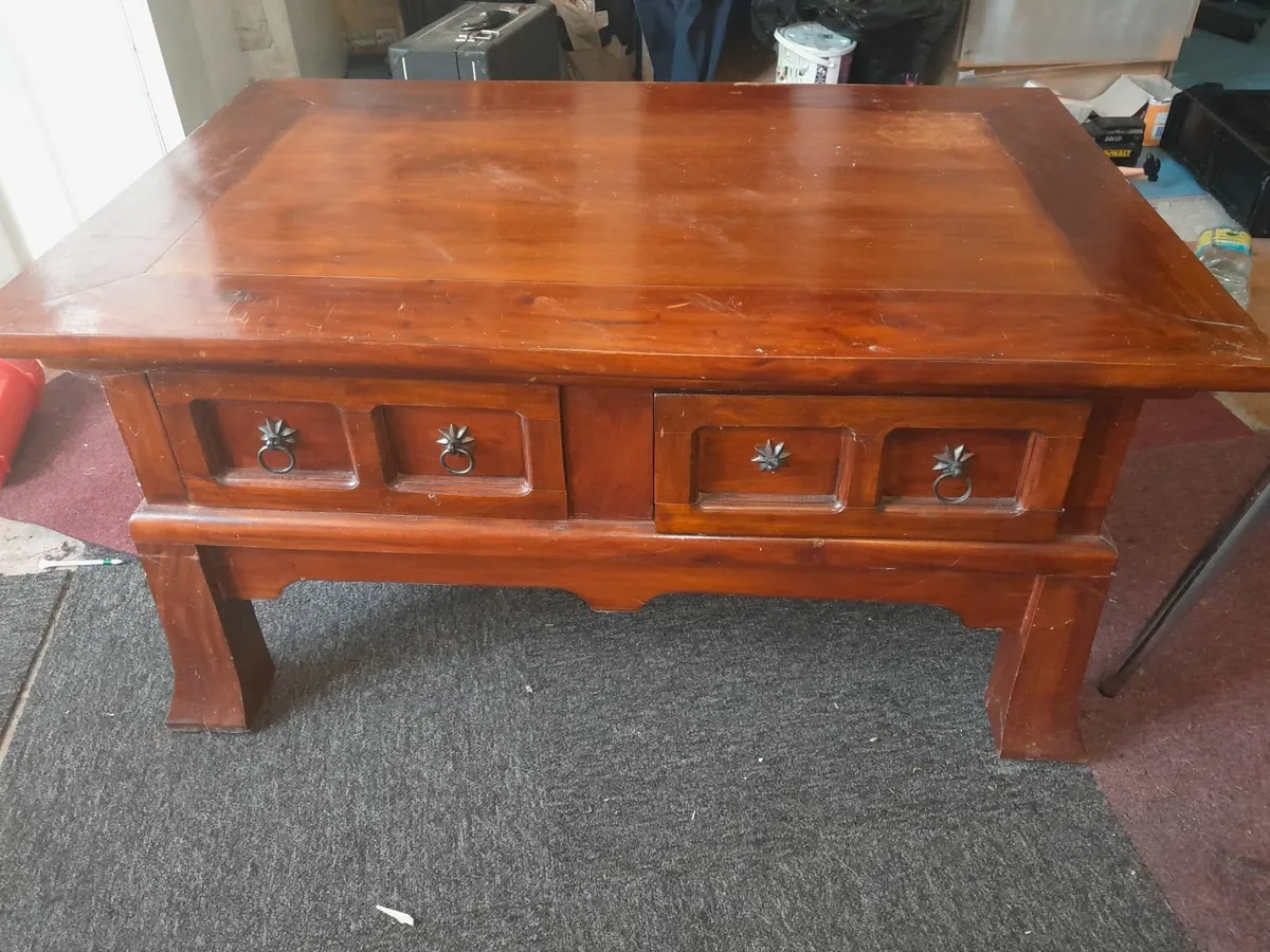 Hardwood coffee table / PRICE DROP - Image 1