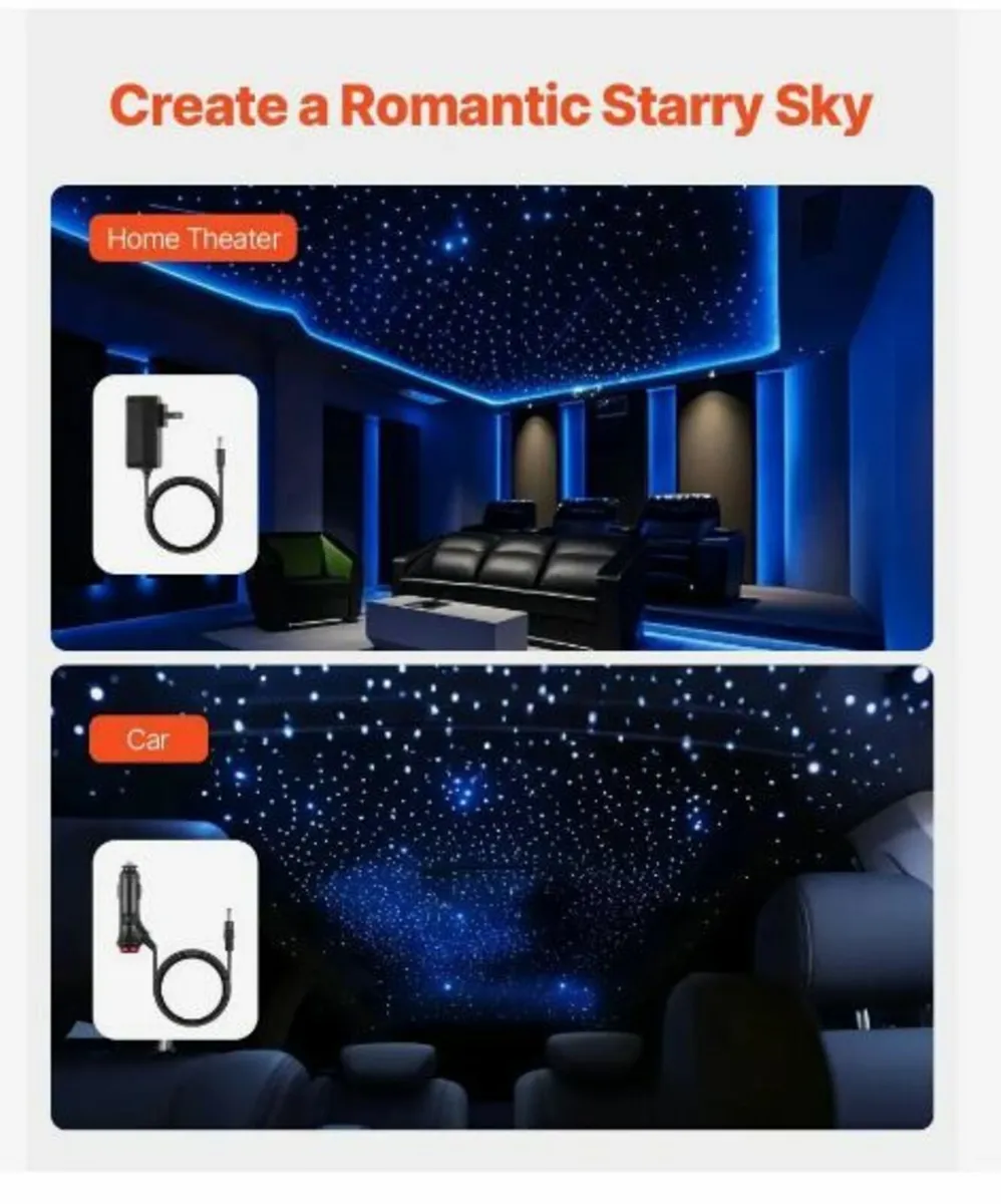 550pcs Headliner Star Light Kit - Image 4