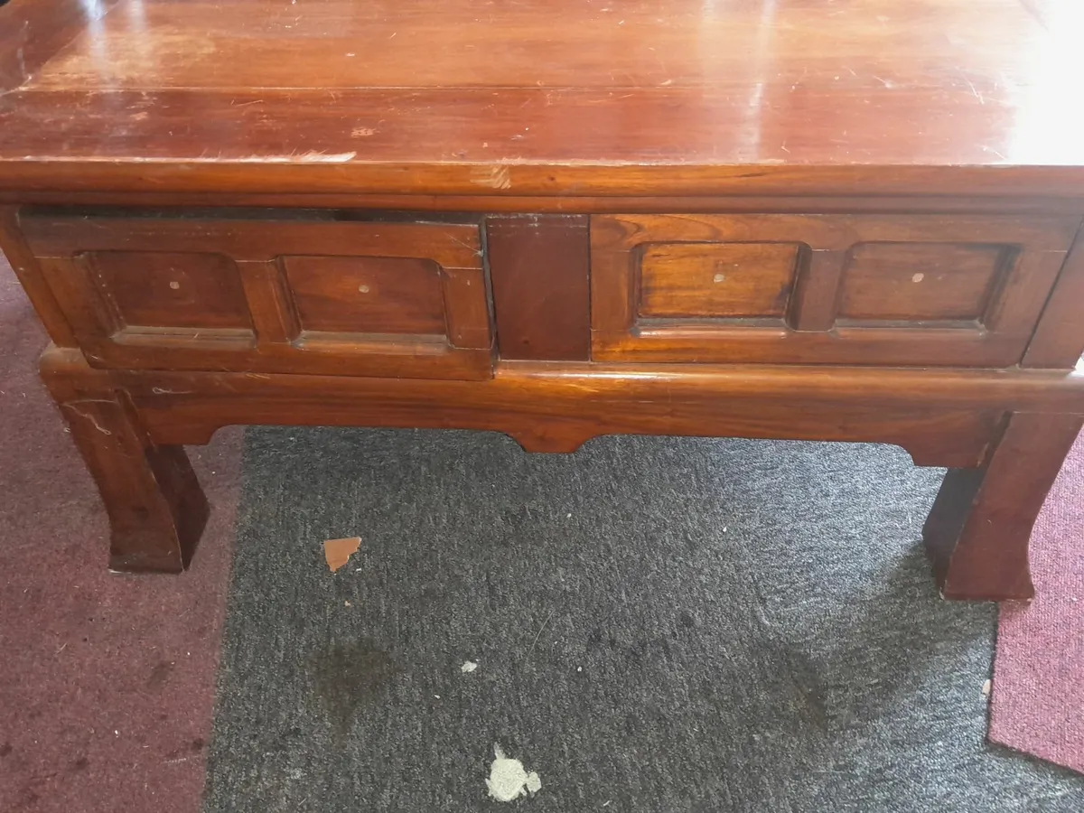 Hardwood coffee table / PRICE DROP - Image 3