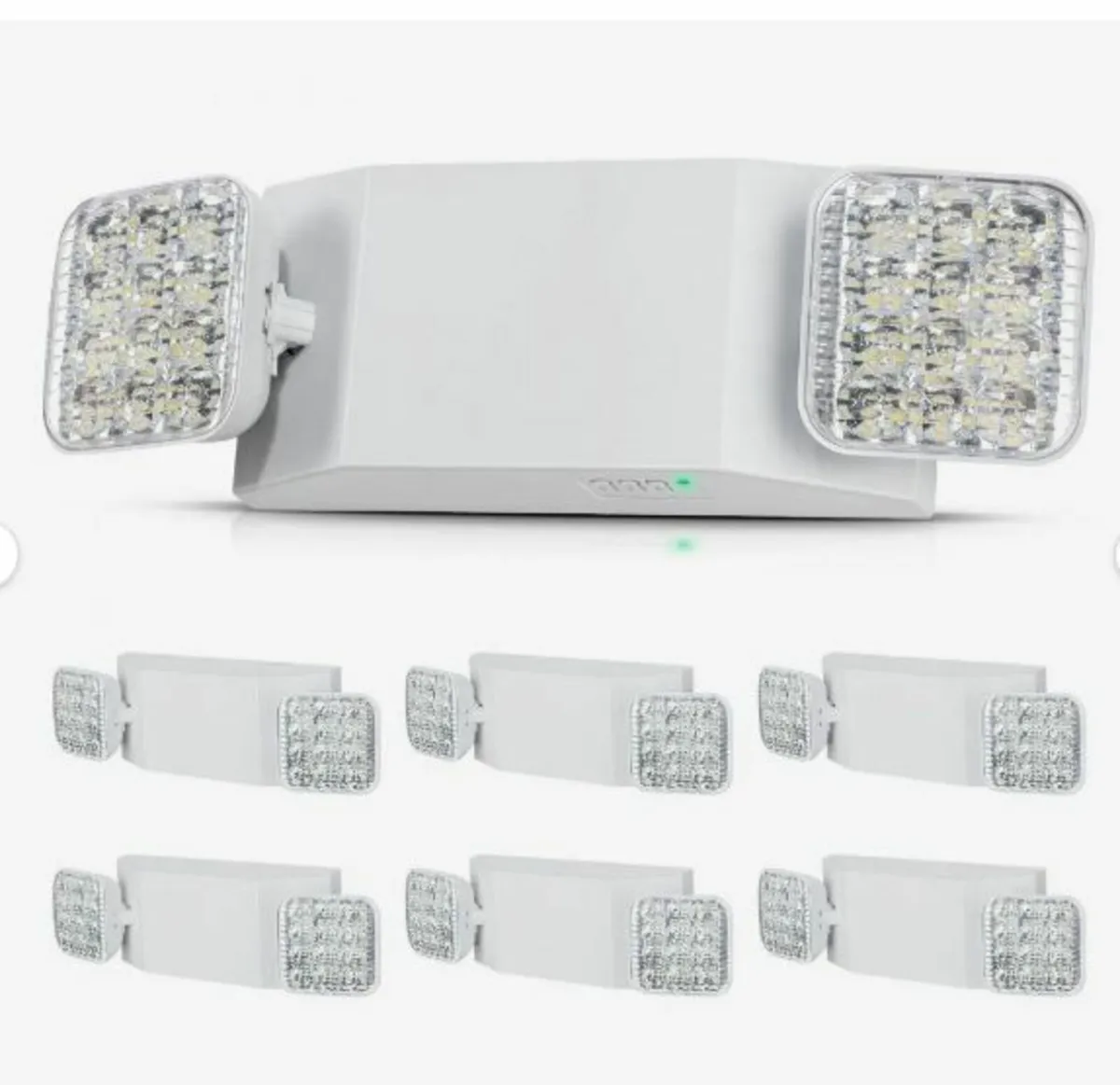 6 PCs Commercial Emergency Light LED - Image 1