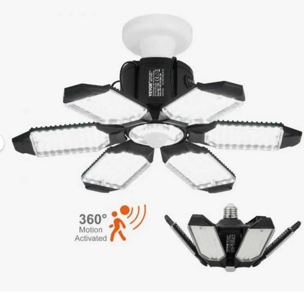 LED Garage Light 15000LM 2 Packs - Image 1
