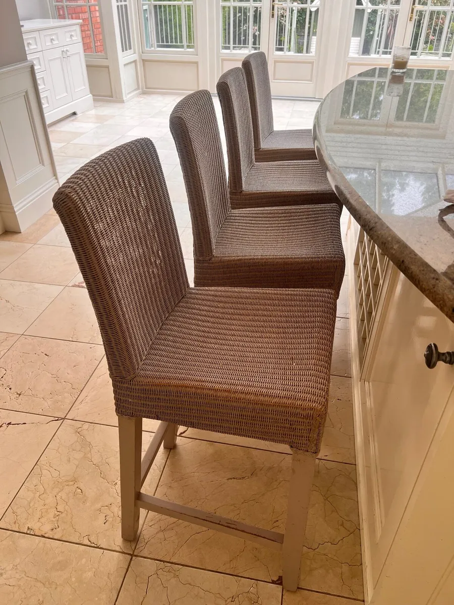 Neptune island stools x 4 - Image 1
