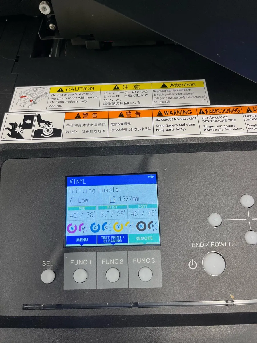 Wide format printer Print and Cut 1.37m - Image 4