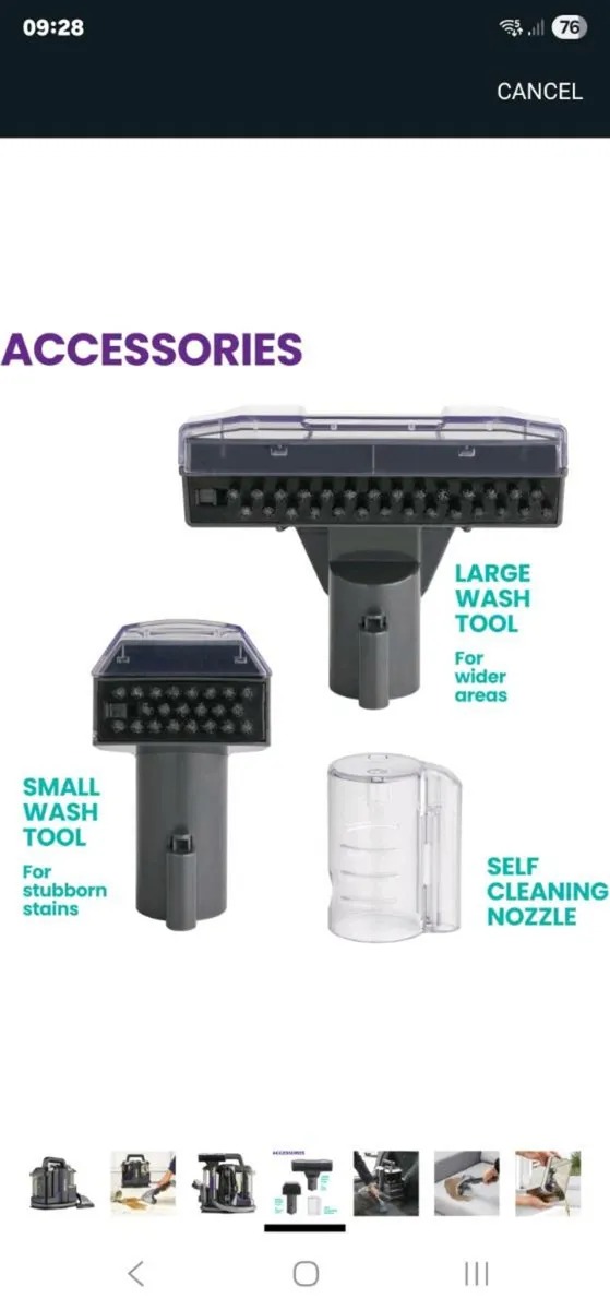 Spot and upholstery cleaner - Image 2