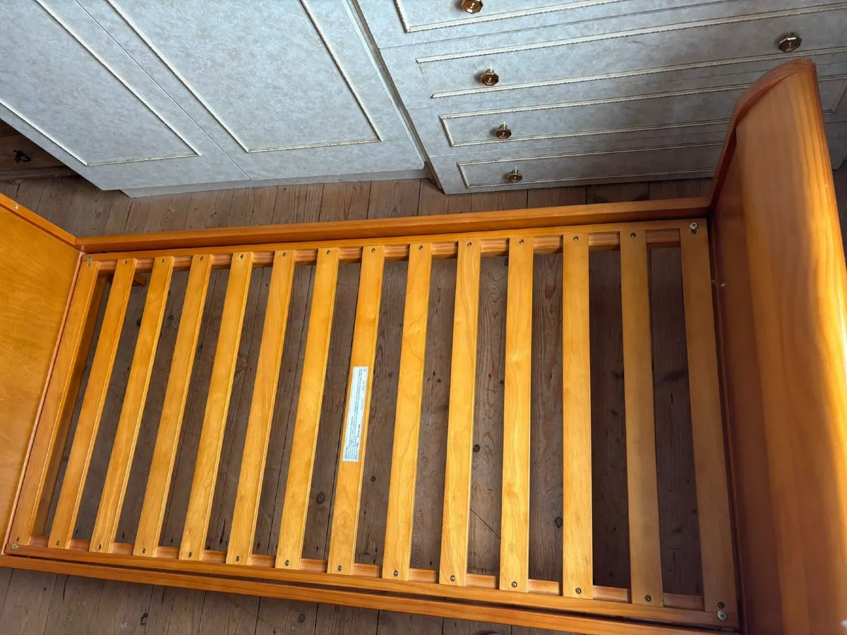 Mamas and Papas Cot Bed and Kingcoil Matress - Image 3