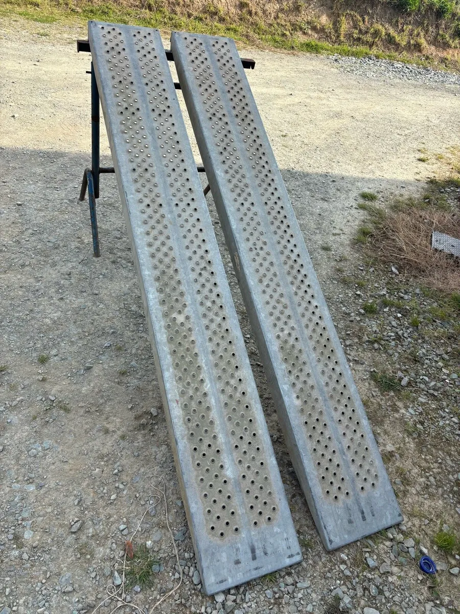 Ifor Williams 8ft ramps - Image 1