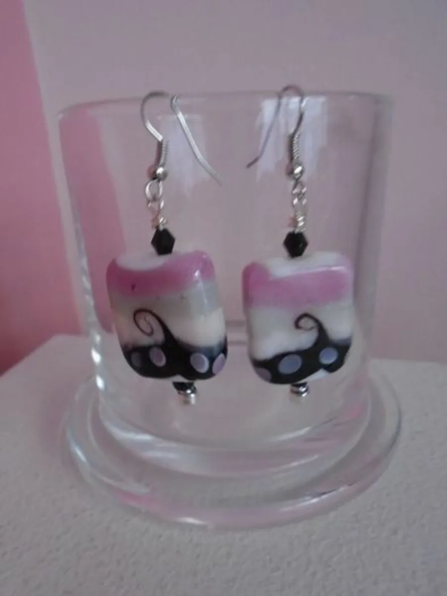 Handmade earrings.Jewellery, Drop earrings - Image 1