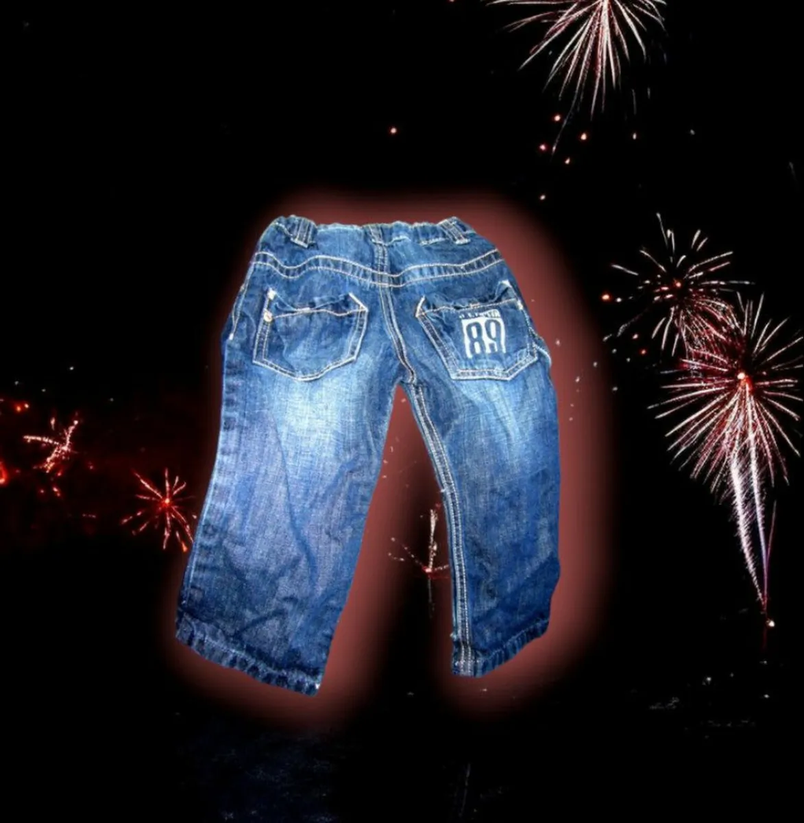 Authentic Vintage DKNY Toddler Jeans - Image 2