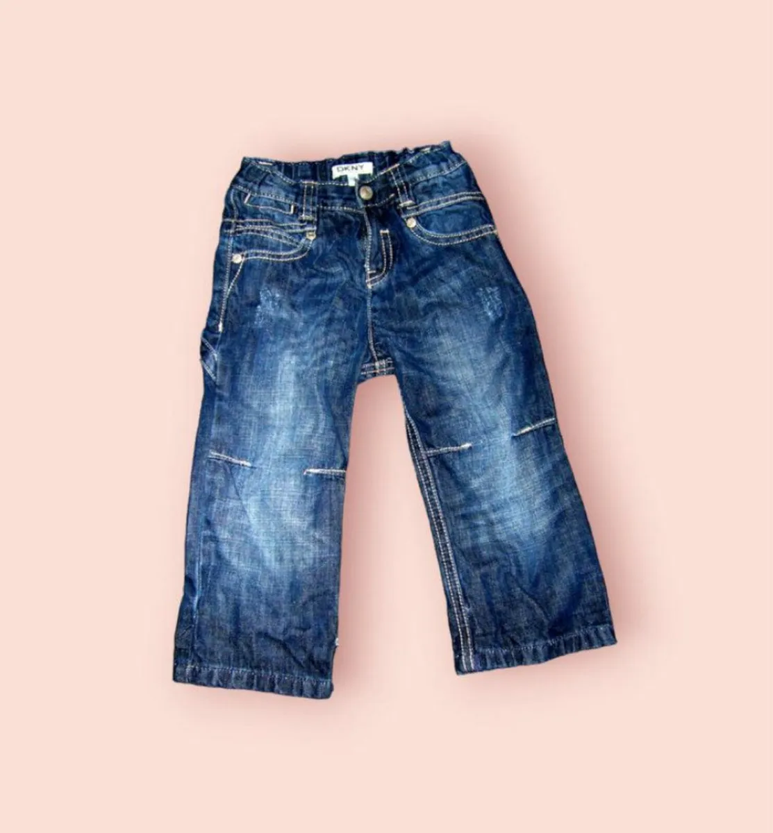 Authentic Vintage DKNY Toddler Jeans - Image 4