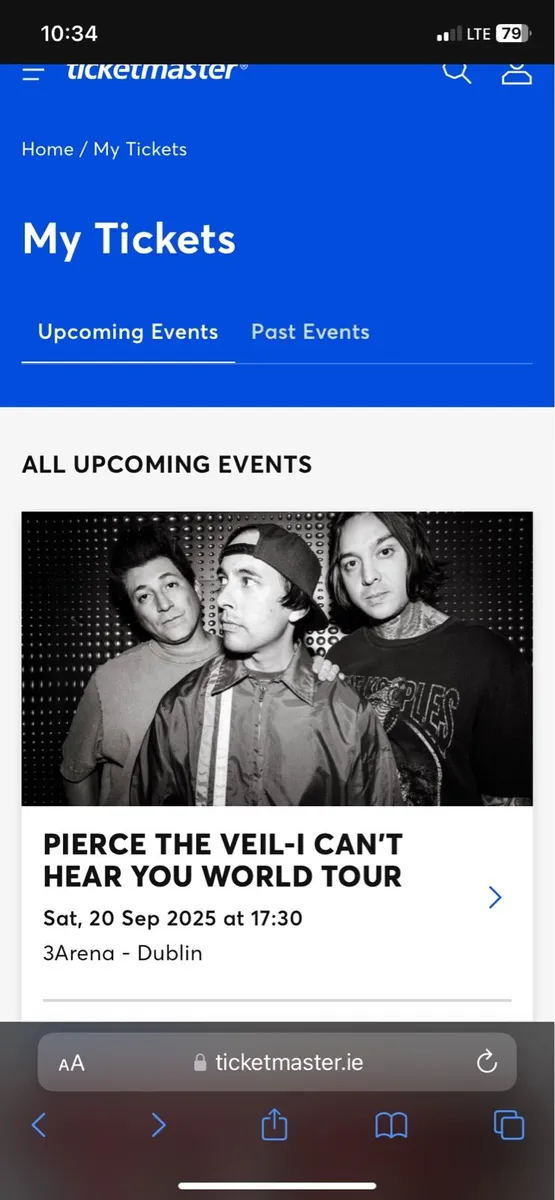 Pierce The Veil - Standing tickets x2