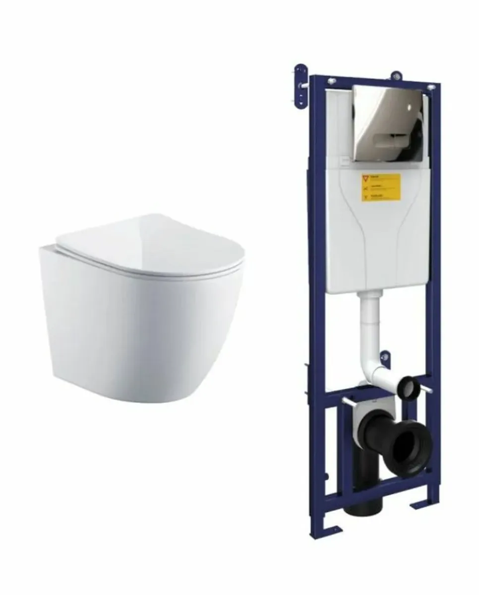 Wall Hung Toilet Special Offer - LAST ONE LEFT! - Image 1