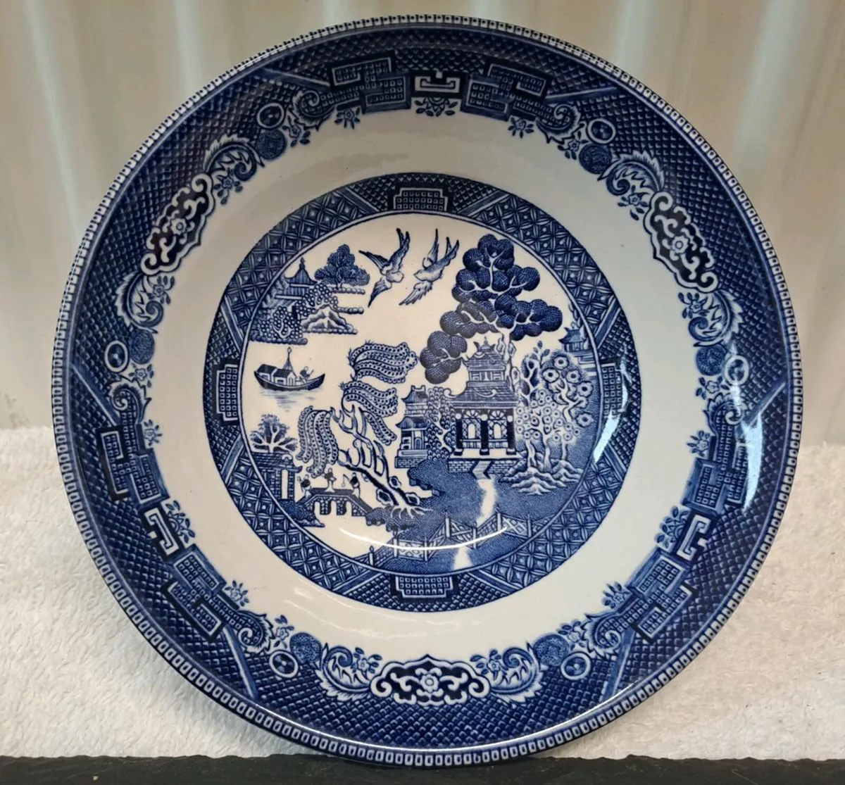 Johnson Brothers cereal bowl Blue Willow - Image 2