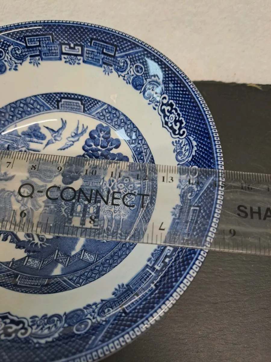 Johnson Brothers cereal bowl Blue Willow - Image 4