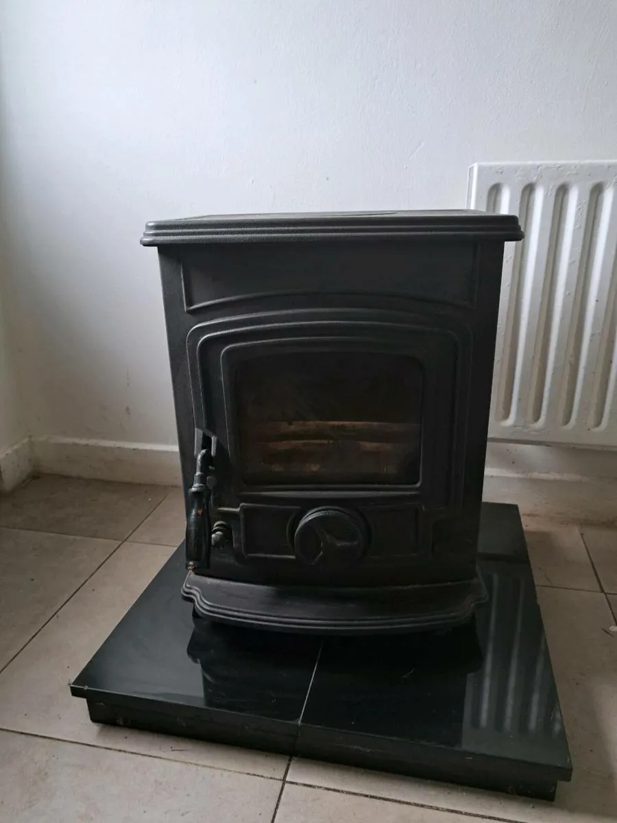 Stove and hearth for sale great condition