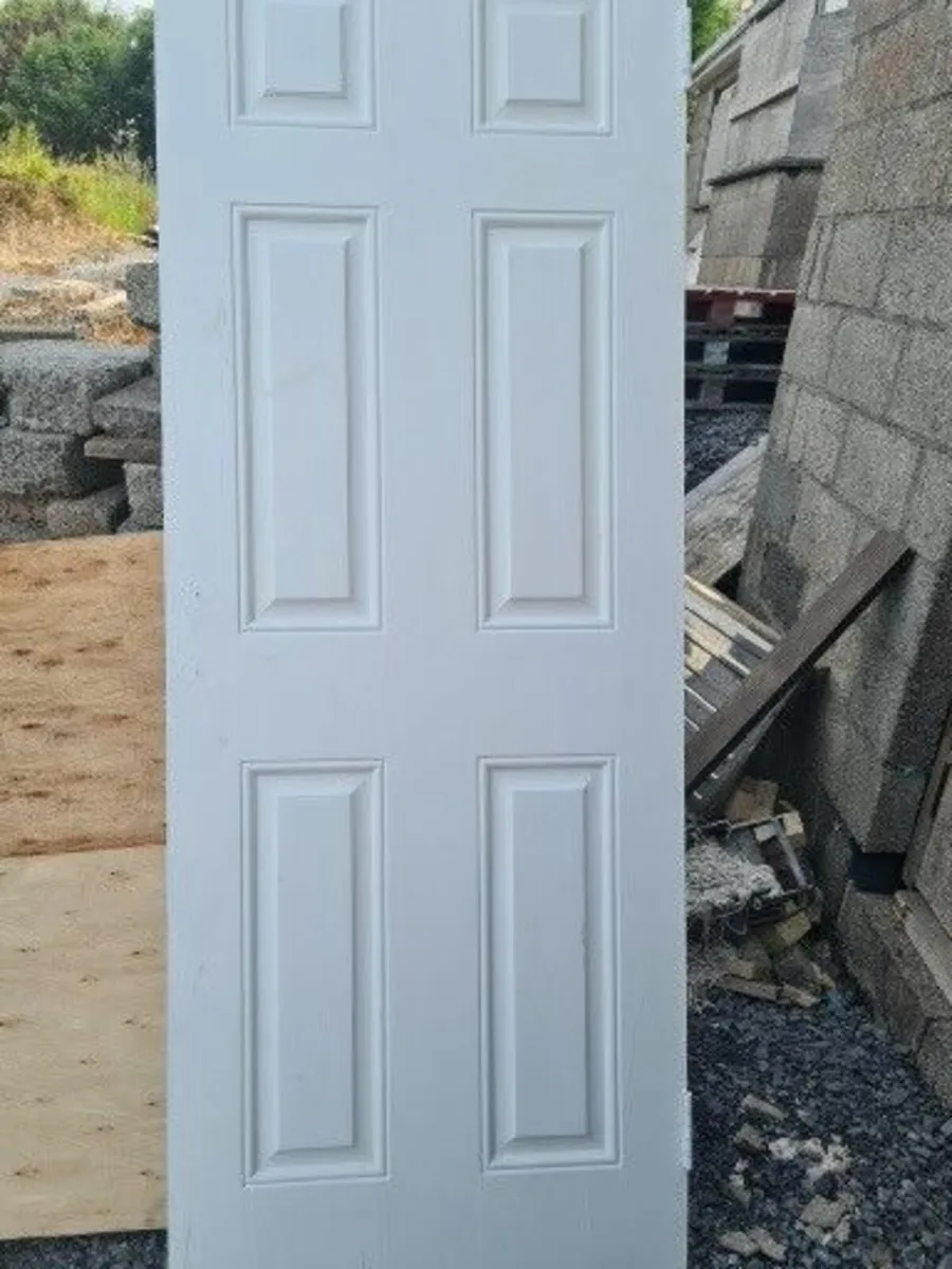 3 x NEW white Regency doors