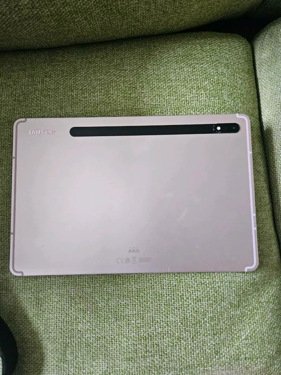 Samsung Tab S8(case and screen protector included) - Image 1
