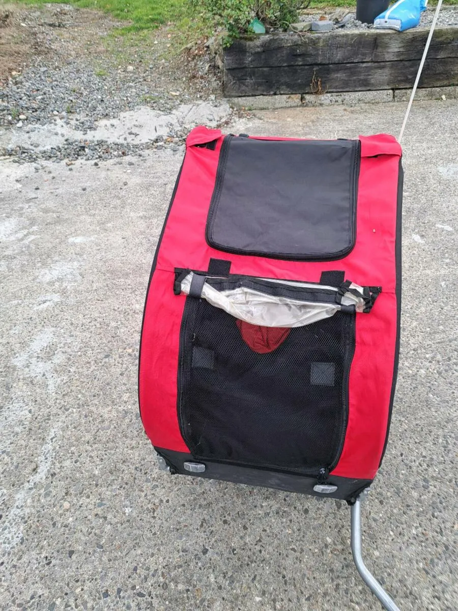 Bicycle  pet trailer. - Image 4