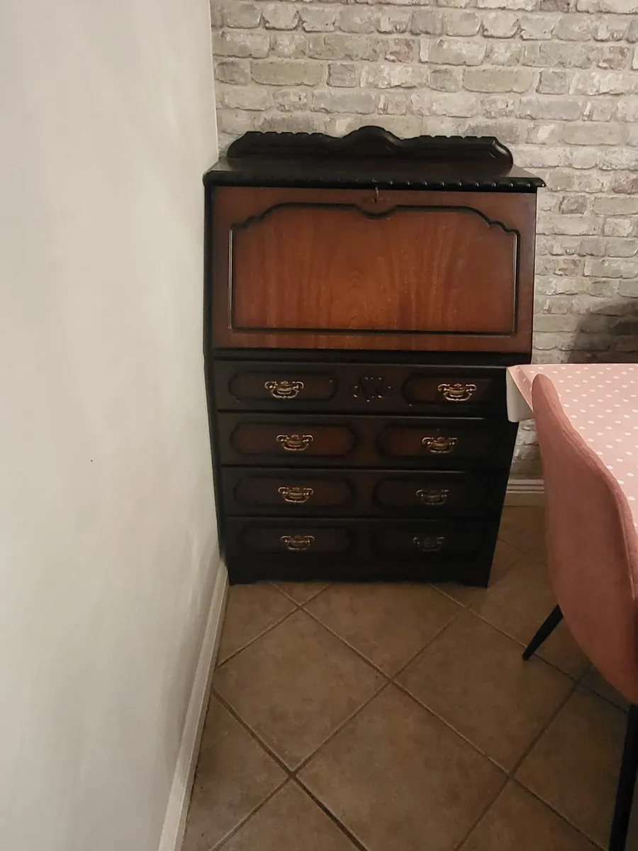Mahoghany bureau/writing desk - Image 1